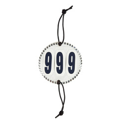 NUMEREK STARTOWY TRZYCYFROWY  (1SZT)