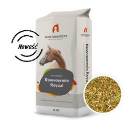 Ruwvoermix Royal 15kg- olejowana, niskocukrowa sieczka dla koni