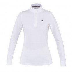 KINGSLAND BLUZKA Z DŁUGIM RĘKAWEM BIAŁA damska